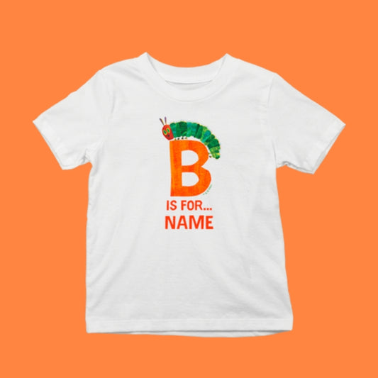 Orange Tissue Personalised A-M T-Shirt