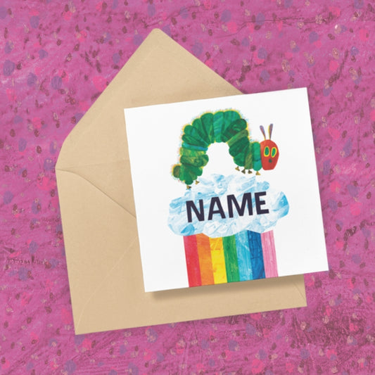 Rainbow Card - Personalised Greeting Card