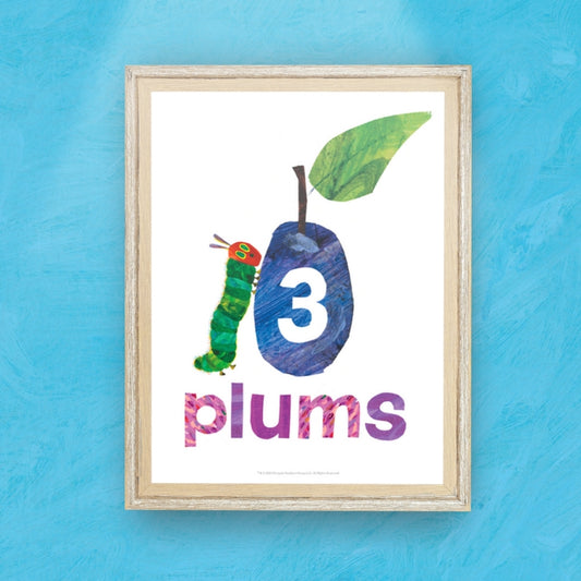 3 Plums Art Print