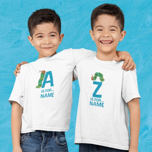 Blue Tissue Personalised A-M T-Shirt