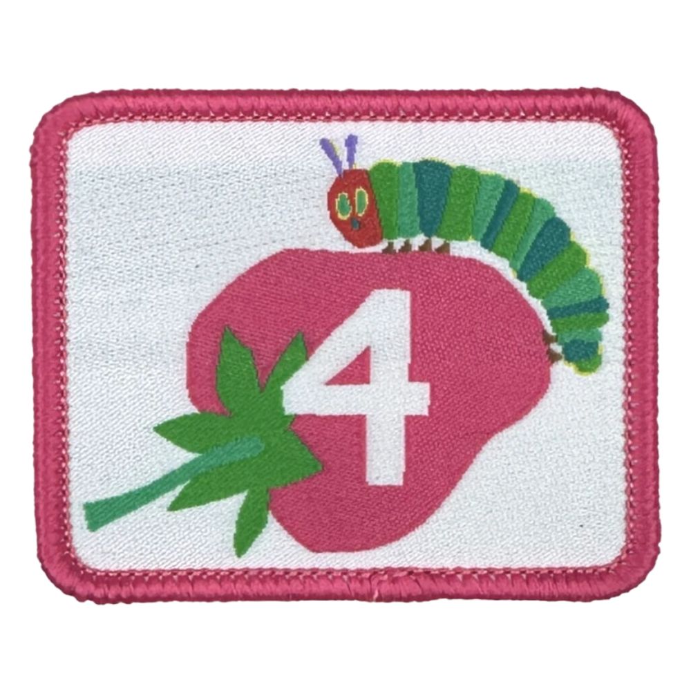 4th Birthday Sew on Patch