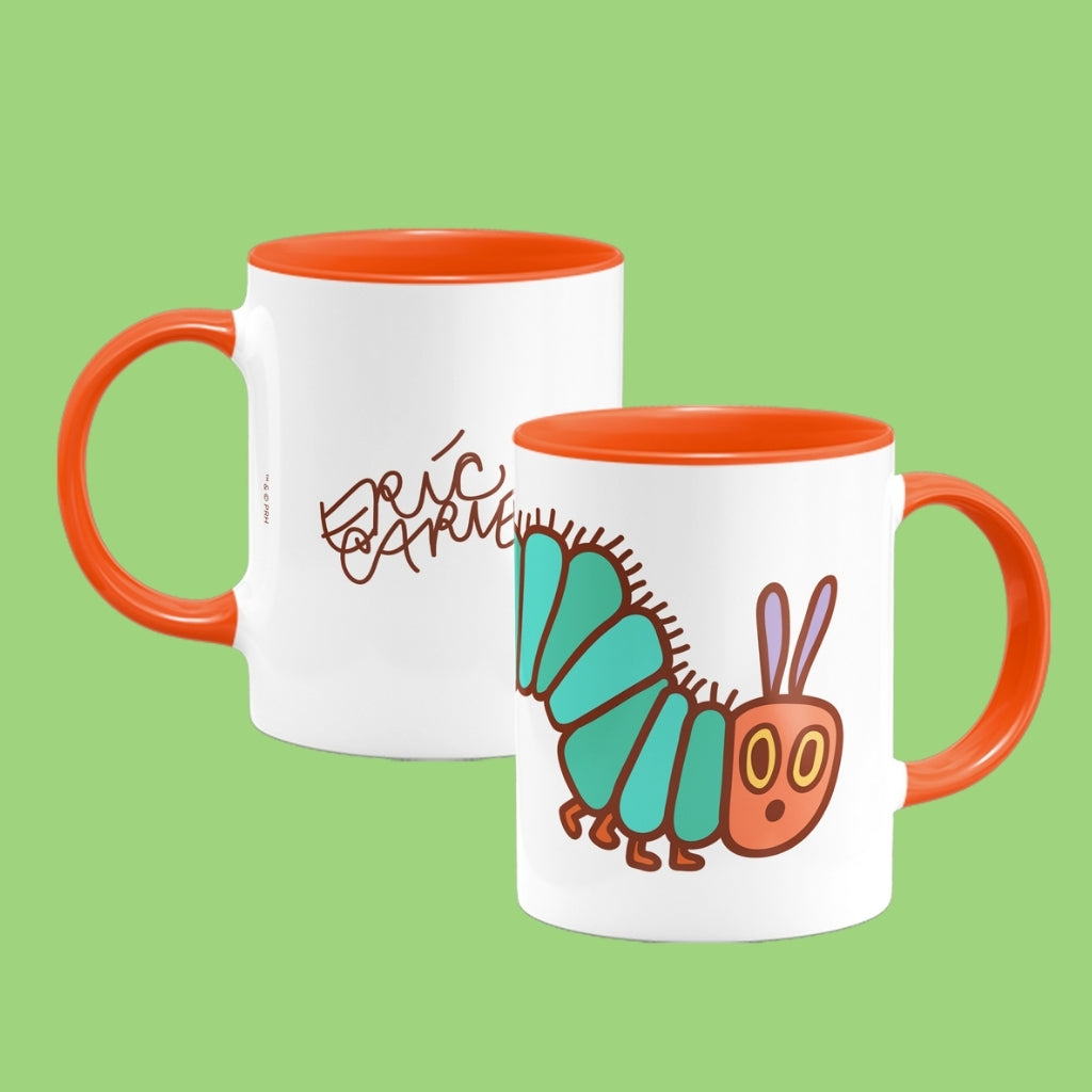 Doodle Caterpillar Coloured Mug