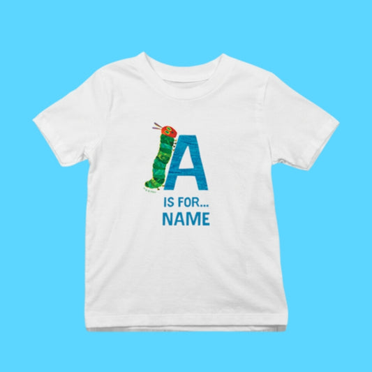 Blue Tissue Personalised A-M T-Shirt