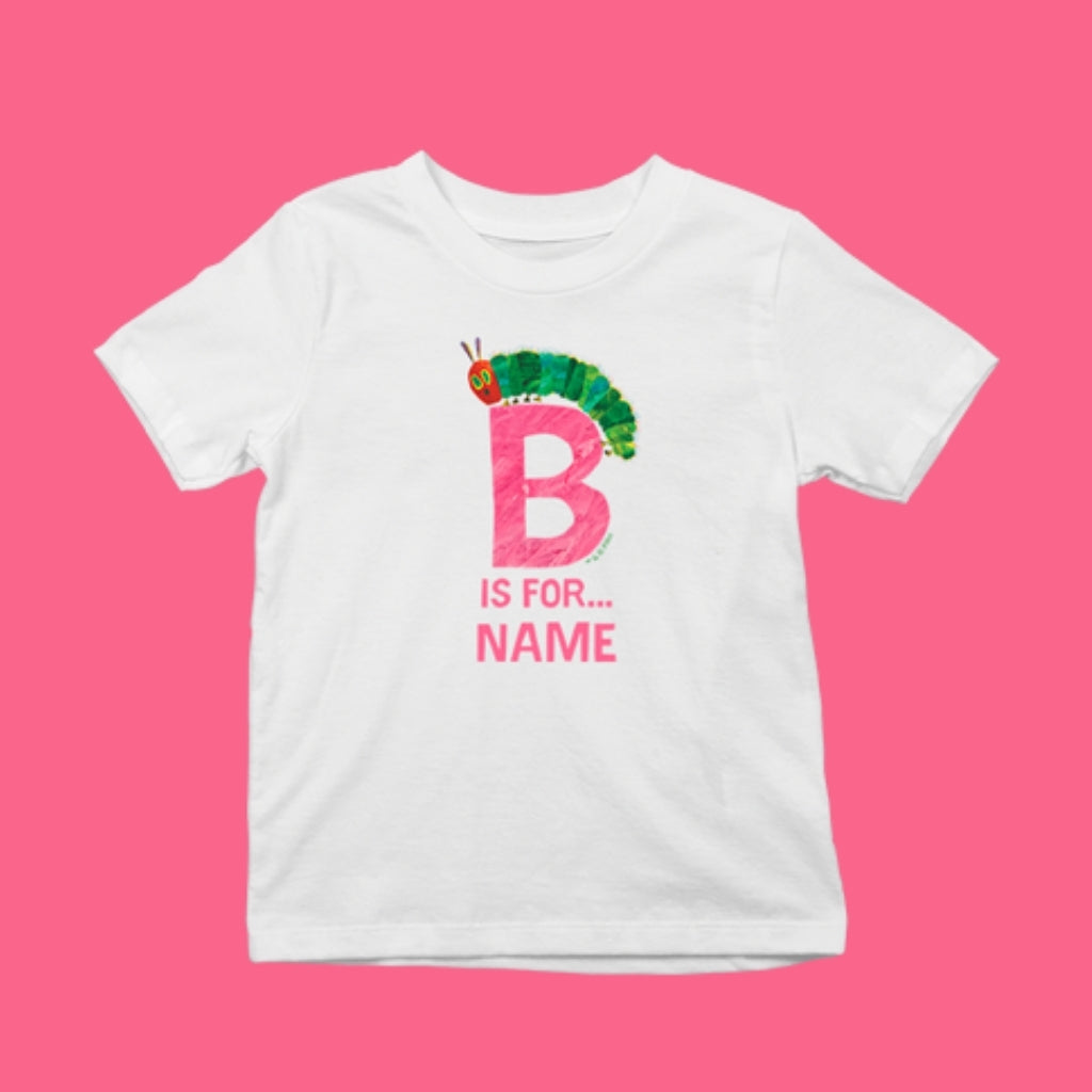 Pink Tissue Personalised A-M T-Shirt
