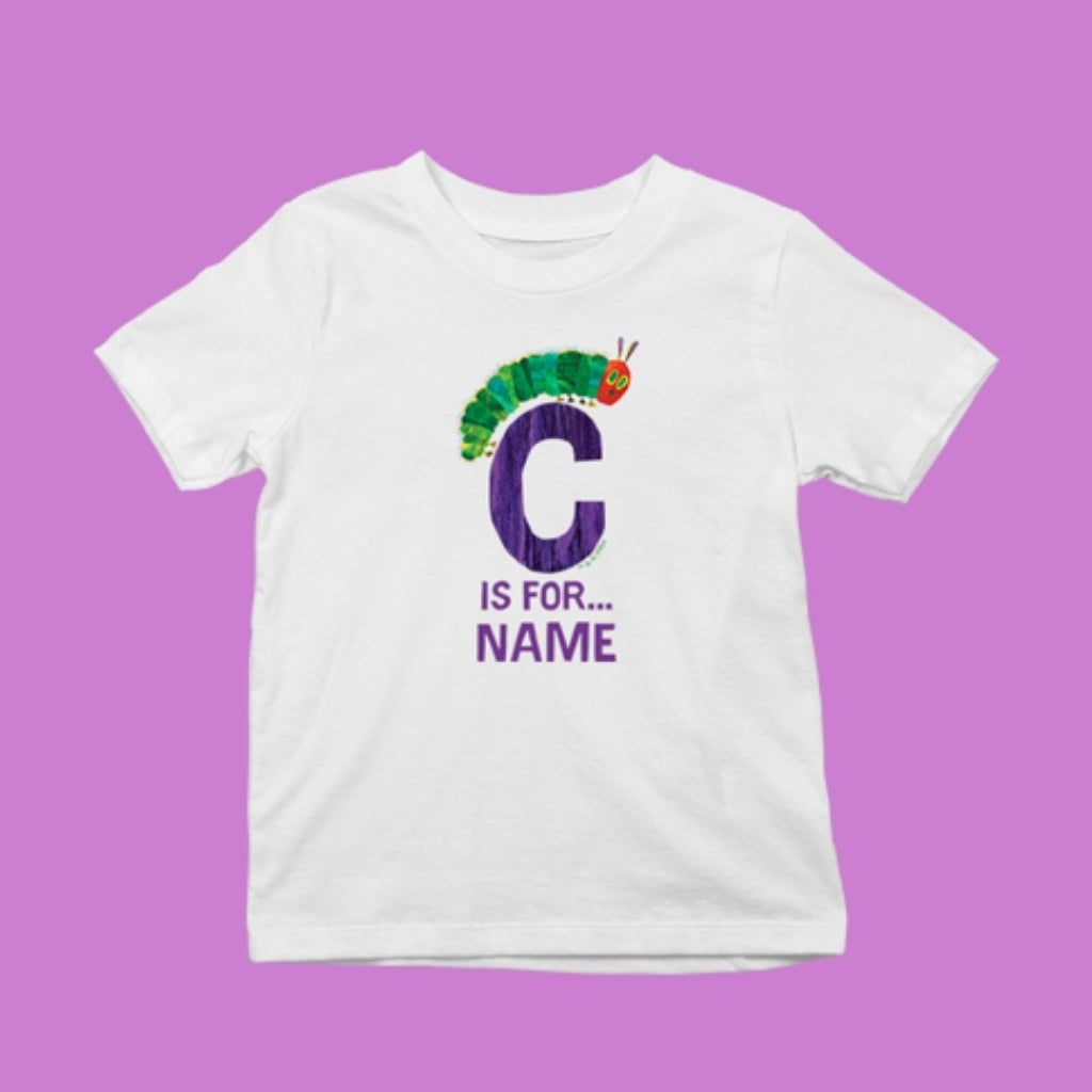 Purple Tissue Personalised A-M T-Shirt