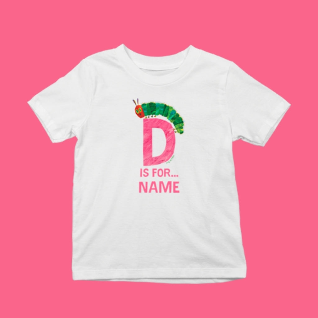 Pink Tissue Personalised A-M T-Shirt