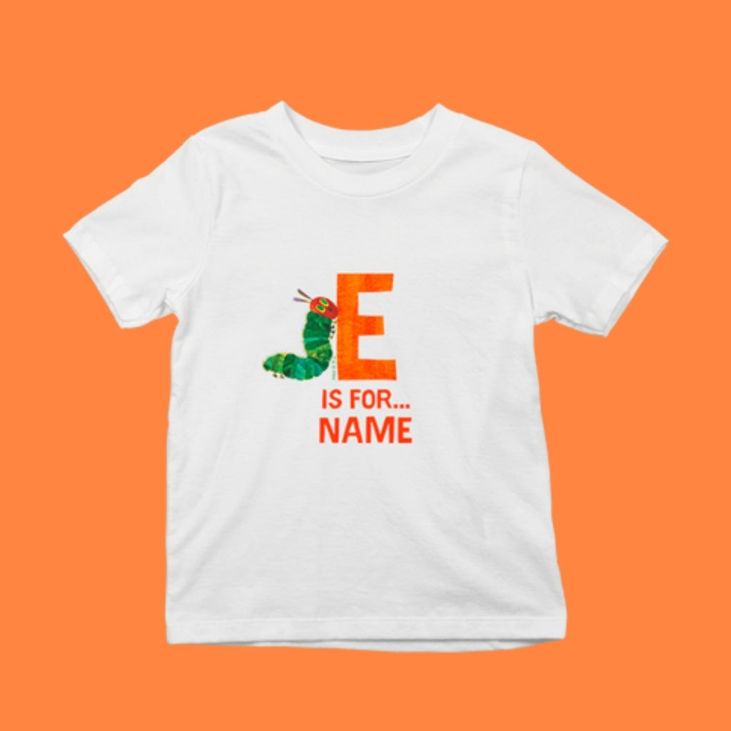 Orange Tissue Personalised A-M T-Shirt