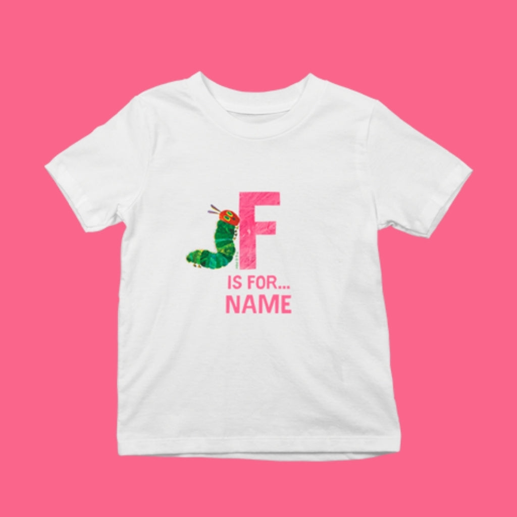 Pink Tissue Personalised A-M T-Shirt