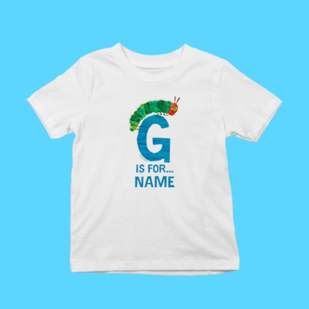 Blue Tissue Personalised A-M T-Shirt