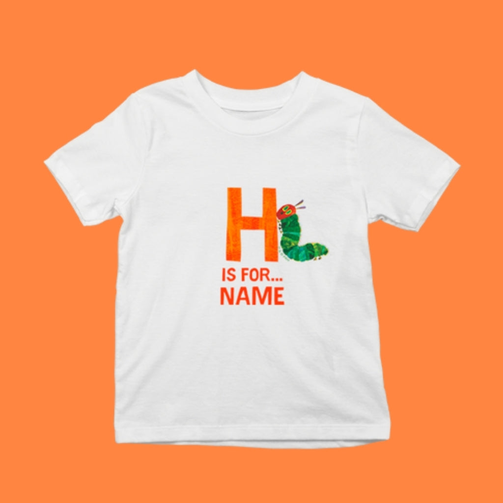 Orange Tissue Personalised A-M T-Shirt