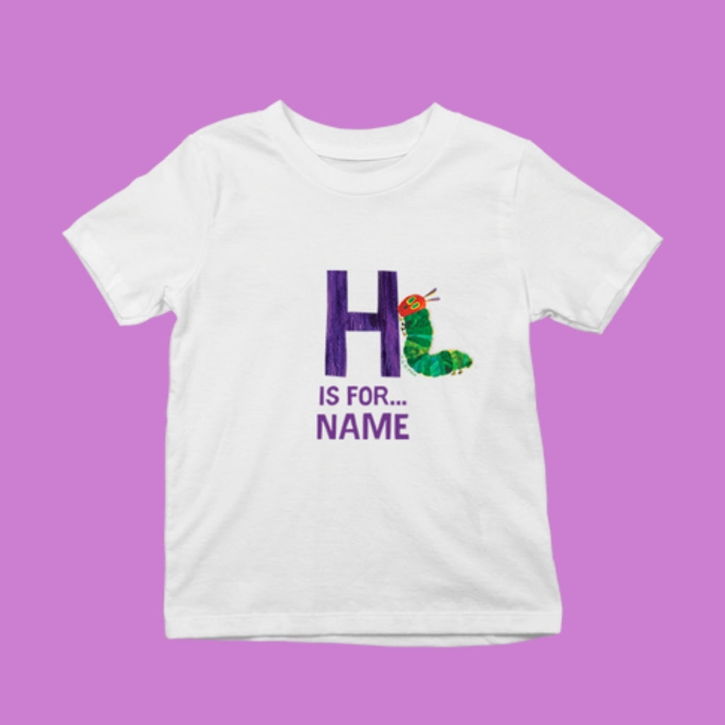 Purple Tissue Personalised A-M T-Shirt