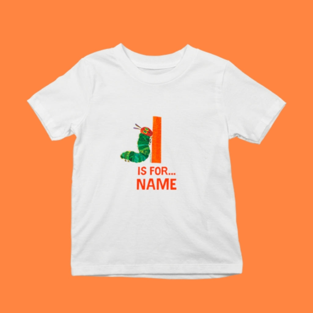 Orange Tissue Personalised A-M T-Shirt