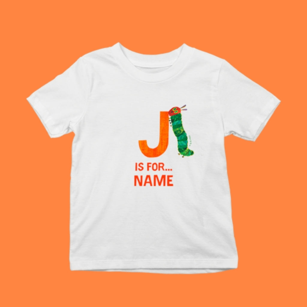 Orange Tissue Personalised A-M T-Shirt