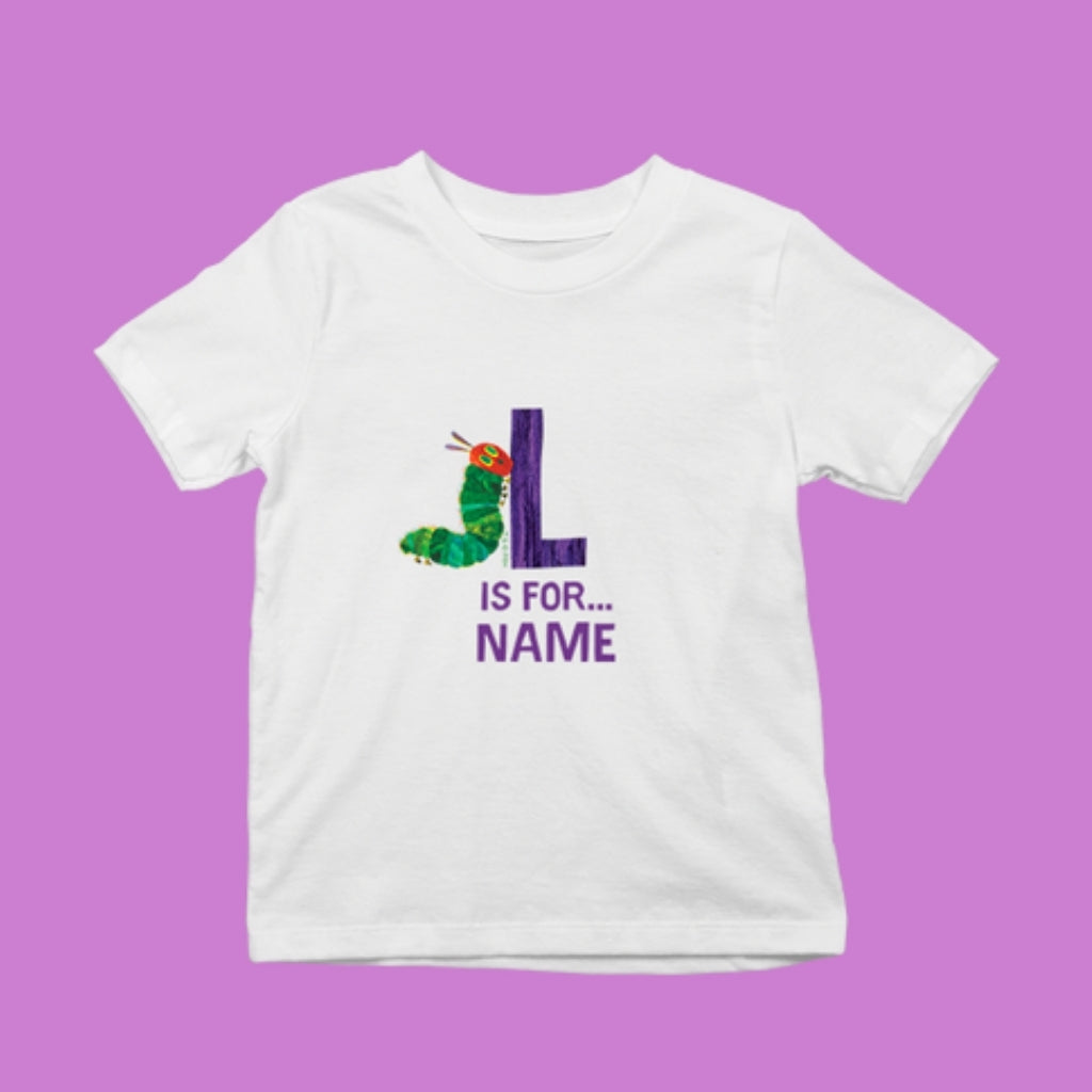 Purple Tissue Personalised A-M T-Shirt