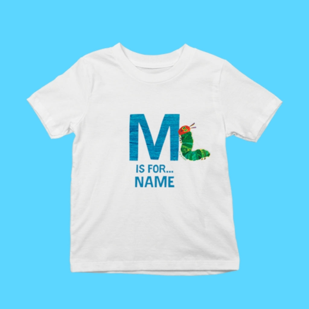 Blue Tissue Personalised A-M T-Shirt