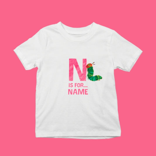Pink Tissue Personalised N-Z T-Shirt