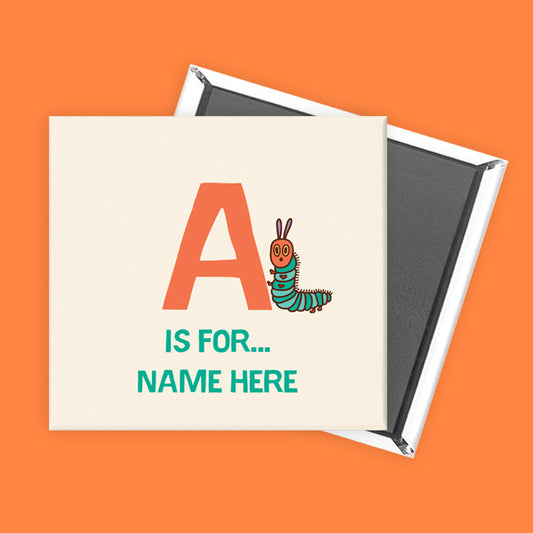 Personalised A-Z Magnet