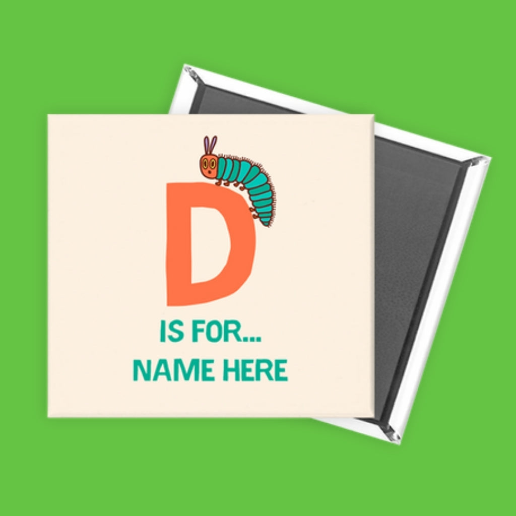 Personalised A-Z Magnet