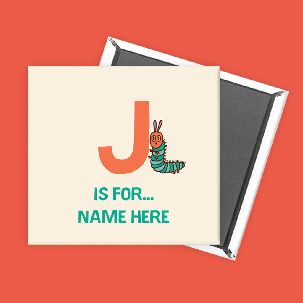 Personalised A-Z Magnet