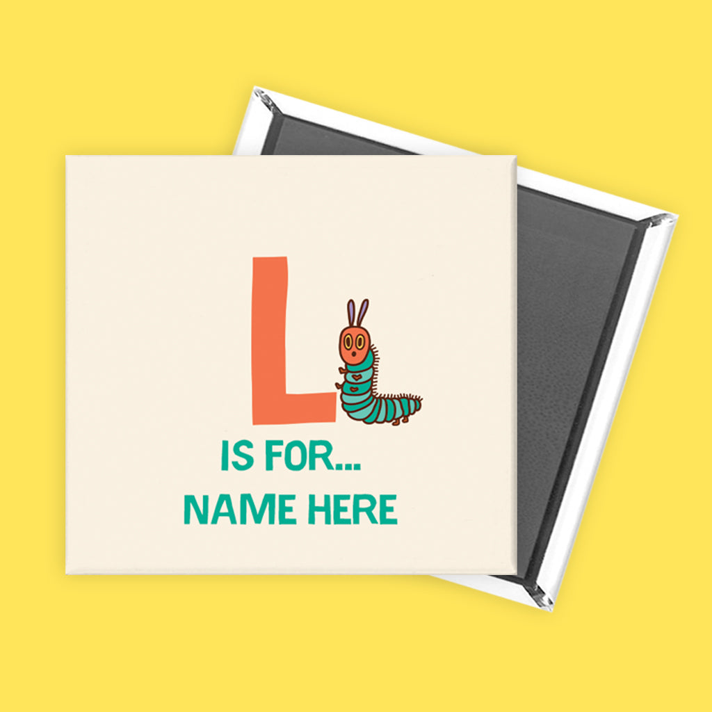 Personalised A-Z Magnet