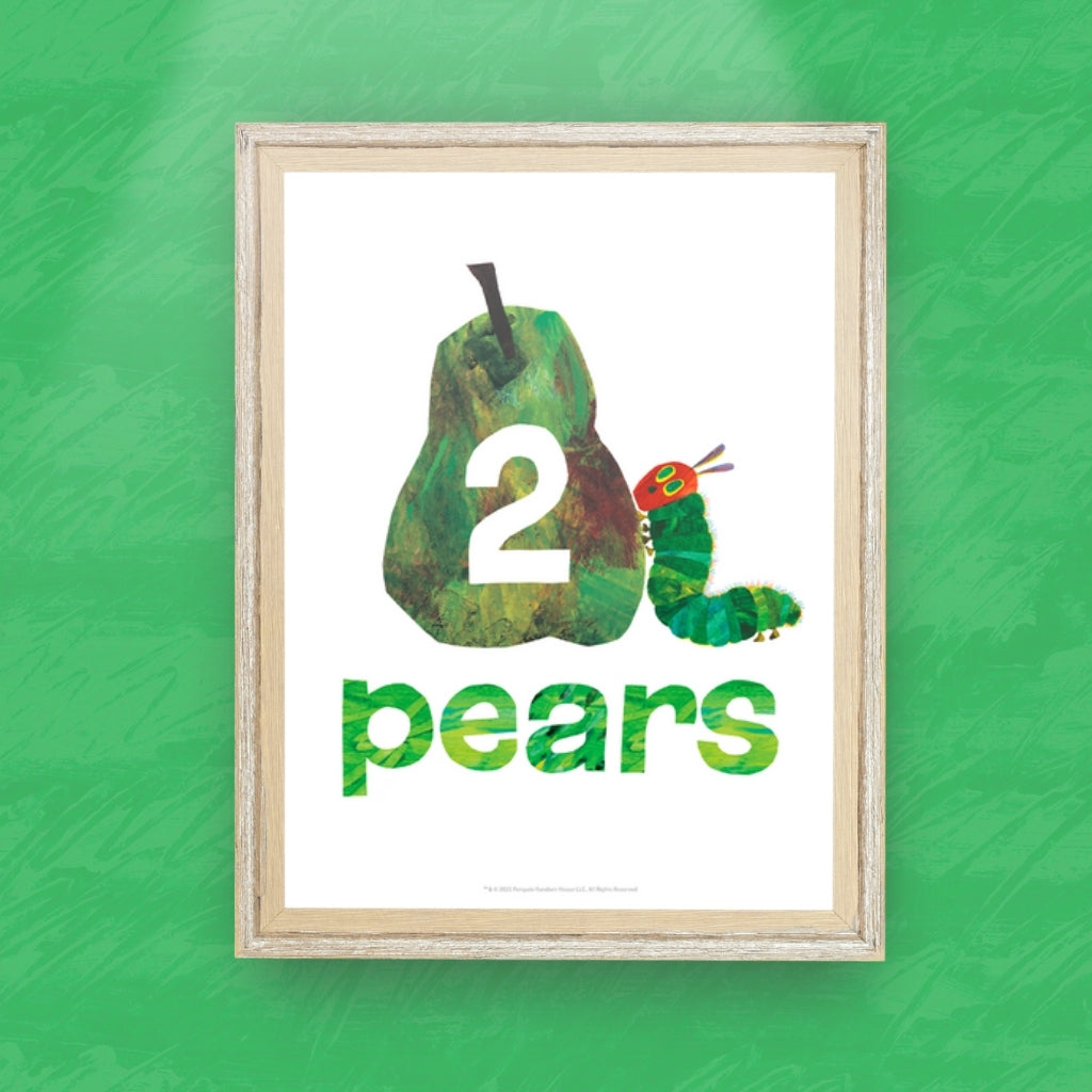 2 Pears Art Print