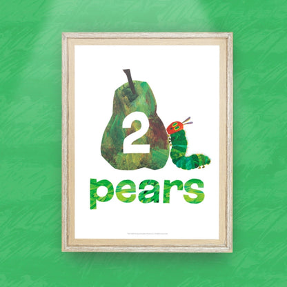 2 Pears Art Print