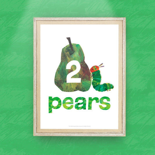 2 Pears Art Print