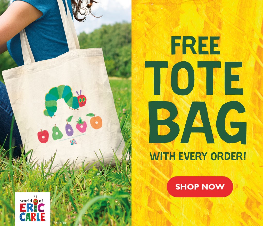 The Very Hungry Caterpillar Exclusive Free Tote Bag