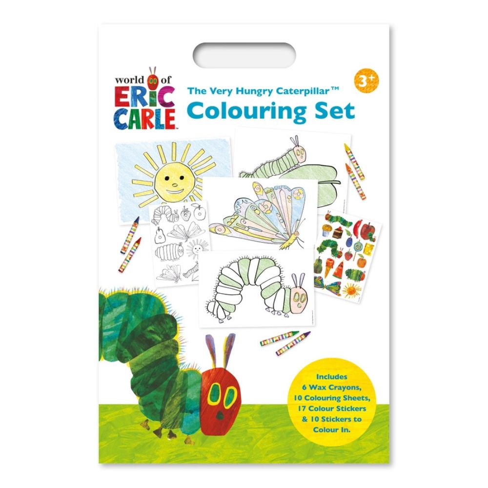Children's Colouring Set - Includes Crayons and Stickers