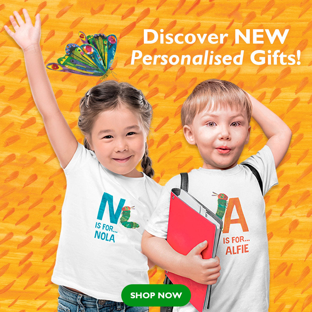 The Official World of Eric Carle Store - The Very Hungry Caterpillar - Personalised Gifts